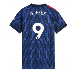 Strój piłkarski Arsenal Gabriel Jesus #9 Koszulka Wyjazdowej damskie 2025-26 Krótki Rękaw
