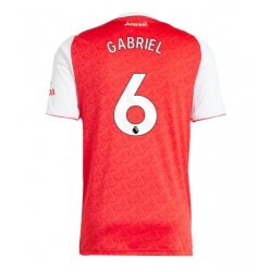 Strój piłkarski Arsenal Gabriel Magalhaes #6 Koszulka Podstawowej 2025-26 Krótki Rękaw