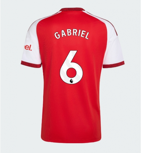Strój piłkarski Arsenal Gabriel Magalhaes #6 Koszulka Podstawowej 2026-27 Krótki Rękaw Strój piłkarski Arsenal Gabriel Magalhaes #6 Koszulka Podstawowej 2026-27 Krótki Rękaw