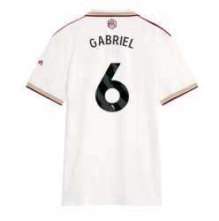Strój piłkarski Arsenal Gabriel Magalhaes #6 Koszulka Trzeciej damskie 2025-26 Krótki Rękaw