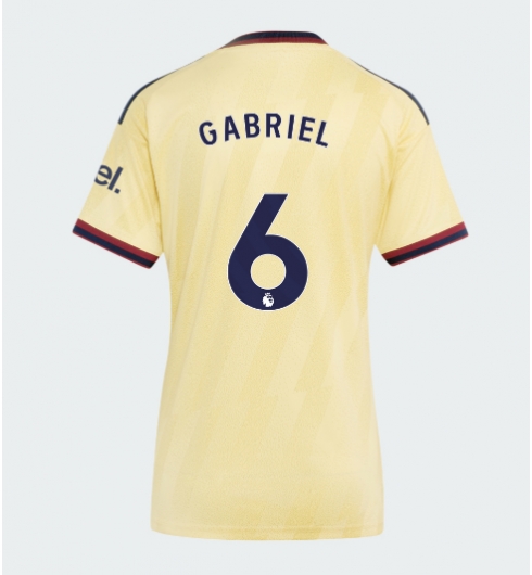 Strój piłkarski Arsenal Gabriel Magalhaes #6 Koszulka Trzeciej damskie 2026-27 Krótki Rękaw Strój piłkarski Arsenal Gabriel Magalhaes #6 Koszulka Trzeciej damskie 2026-27 Krótki Rękaw