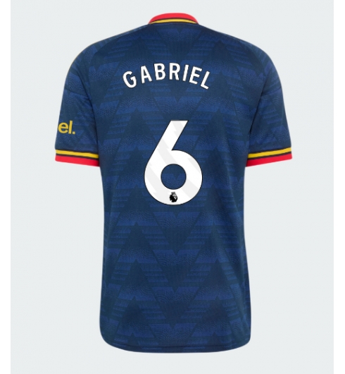 Strój piłkarski Arsenal Gabriel Magalhaes #6 Koszulka Wyjazdowej 2026-27 Krótki Rękaw Strój piłkarski Arsenal Gabriel Magalhaes #6 Koszulka Wyjazdowej 2026-27 Krótki Rękaw