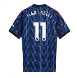 Strój piłkarski Arsenal Gabriel Martinelli #11 Koszulka Wyjazdowej 2025-26 Krótki Rękaw