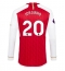 Strój piłkarski Arsenal Jorginho Frello #20 Koszulka Podstawowej 2023-24 Długi Rękaw