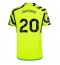 Strój piłkarski Arsenal Jorginho Frello #20 Koszulka Wyjazdowej 2023-24 Krótki Rękaw
