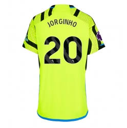 Strój piłkarski Arsenal Jorginho Frello #20 Koszulka Wyjazdowej damskie 2023-24 Krótki Rękaw