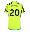 Strój piłkarski Arsenal Jorginho Frello #20 Koszulka Wyjazdowej damskie 2023-24 Krótki Rękaw