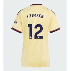 Strój piłkarski Arsenal Jurrien Timber #12 Koszulka Trzeciej damskie 2026-27 Krótki Rękaw