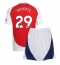 Strój piłkarski Arsenal Kai Havertz #29 Koszulka Podstawowej dziecięce 2024-25 Krótki Rękaw (+ Krótkie spodenki)