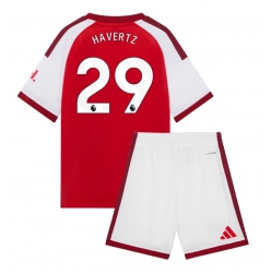 Strój piłkarski Arsenal Kai Havertz #29 Koszulka Podstawowej dziecięce 2026-27 Krótki Rękaw (+ Krótkie spodenki)