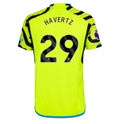 Strój piłkarski Arsenal Kai Havertz #29 Koszulka Wyjazdowej 2023-24 Krótki Rękaw
