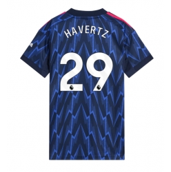 Strój piłkarski Arsenal Kai Havertz #29 Koszulka Wyjazdowej damskie 2025-26 Krótki Rękaw