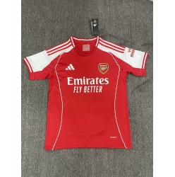 Strój piłkarski Arsenal Koszulka Podstawowej 2025-26 Krótki Rękaw