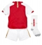Strój piłkarski Arsenal Koszulka Podstawowej dziecięce 2023-24 Krótki Rękaw (+ Krótkie spodenki)
