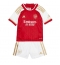 Strój piłkarski Arsenal Koszulka Podstawowej dziecięce 2023-24 Krótki Rękaw (+ Krótkie spodenki)