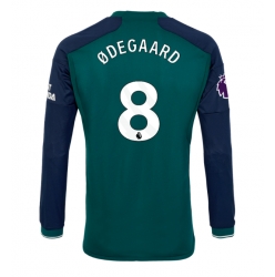 Strój piłkarski Arsenal Martin Odegaard #8 Koszulka Trzeciej 2023-24 Długi Rękaw