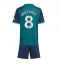 Strój piłkarski Arsenal Martin Odegaard #8 Koszulka Trzeciej dziecięce 2023-24 Krótki Rękaw (+ Krótkie spodenki)