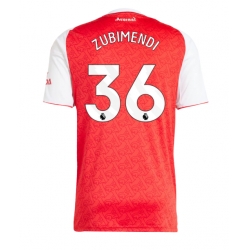 Strój piłkarski Arsenal Martin Zubimendi #36 Koszulka Podstawowej 2025-26 Krótki Rękaw