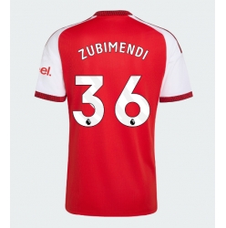 Strój piłkarski Arsenal Martin Zubimendi #36 Koszulka Podstawowej 2026-27 Krótki Rękaw
