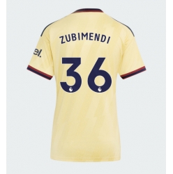Strój piłkarski Arsenal Martin Zubimendi #36 Koszulka Trzeciej damskie 2026-27 Krótki Rękaw