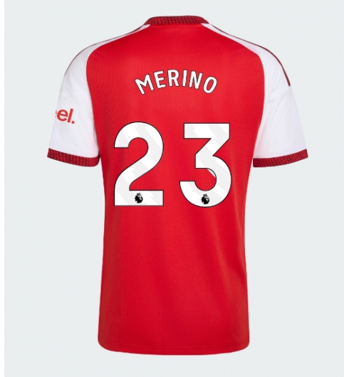 Strój piłkarski Arsenal Mikel Merino #23 Koszulka Podstawowej 2026-27 Krótki Rękaw Strój piłkarski Arsenal Mikel Merino #23 Koszulka Podstawowej 2026-27 Krótki Rękaw