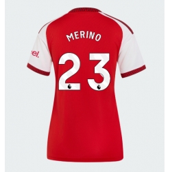 Strój piłkarski Arsenal Mikel Merino #23 Koszulka Podstawowej damskie 2026-27 Krótki Rękaw