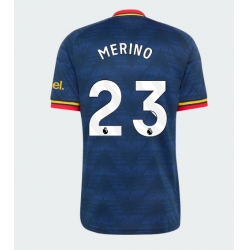 Strój piłkarski Arsenal Mikel Merino #23 Koszulka Wyjazdowej 2026-27 Krótki Rękaw
