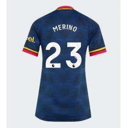 Strój piłkarski Arsenal Mikel Merino #23 Koszulka Wyjazdowej damskie 2026-27 Krótki Rękaw