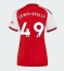 Strój piłkarski Arsenal Myles Lewis-Skelly #49 Koszulka Podstawowej damskie 2026-27 Krótki Rękaw