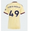 Strój piłkarski Arsenal Myles Lewis-Skelly #49 Koszulka Trzeciej damskie 2026-27 Krótki Rękaw