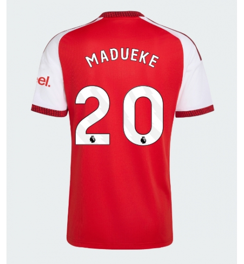 Strój piłkarski Arsenal Noni Madueke #20 Koszulka Podstawowej 2026-27 Krótki Rękaw Strój piłkarski Arsenal Noni Madueke #20 Koszulka Podstawowej 2026-27 Krótki Rękaw
