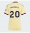 Strój piłkarski Arsenal Noni Madueke #20 Koszulka Trzeciej damskie 2026-27 Krótki Rękaw Strój piłkarski Arsenal Noni Madueke #20 Koszulka Trzeciej damskie 2026-27 Krótki Rękaw