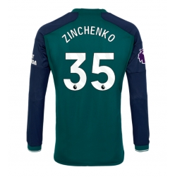 Strój piłkarski Arsenal Oleksandr Zinchenko #35 Koszulka Trzeciej 2023-24 Długi Rękaw