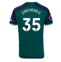 Strój piłkarski Arsenal Oleksandr Zinchenko #35 Koszulka Trzeciej 2023-24 Krótki Rękaw
