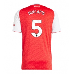 Strój piłkarski Arsenal Piero Hincapie #5 Koszulka Podstawowej 2025-26 Krótki Rękaw