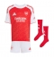 Strój piłkarski Arsenal Piero Hincapie #5 Koszulka Podstawowej dziecięce 2025-26 Krótki Rękaw (+ Krótkie spodenki)