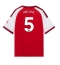Strój piłkarski Arsenal Piero Hincapie #5 Koszulka Podstawowej dziecięce 2026-27 Krótki Rękaw (+ Krótkie spodenki)