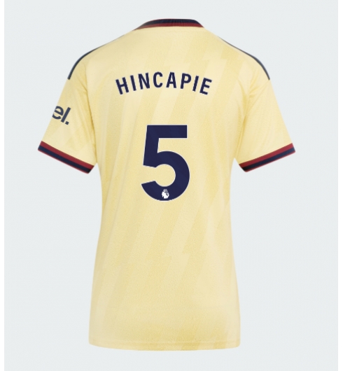 Strój piłkarski Arsenal Piero Hincapie #5 Koszulka Trzeciej damskie 2026-27 Krótki Rękaw Strój piłkarski Arsenal Piero Hincapie #5 Koszulka Trzeciej damskie 2026-27 Krótki Rękaw