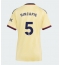 Strój piłkarski Arsenal Piero Hincapie #5 Koszulka Trzeciej damskie 2026-27 Krótki Rękaw Strój piłkarski Arsenal Piero Hincapie #5 Koszulka Trzeciej damskie 2026-27 Krótki Rękaw