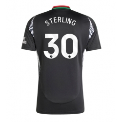 Strój piłkarski Arsenal Raheem Sterling #30 Koszulka Wyjazdowej 2024-25 Krótki Rękaw