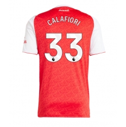Strój piłkarski Arsenal Riccardo Calafiori #33 Koszulka Podstawowej 2025-26 Krótki Rękaw