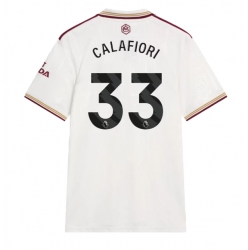 Strój piłkarski Arsenal Riccardo Calafiori #33 Koszulka Trzeciej 2025-26 Krótki Rękaw
