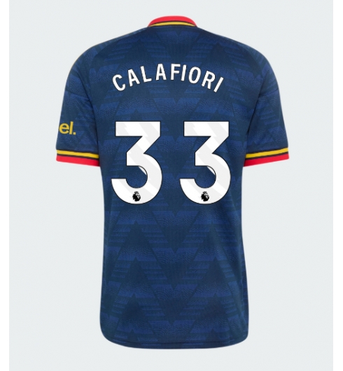 Strój piłkarski Arsenal Riccardo Calafiori #33 Koszulka Wyjazdowej 2026-27 Krótki Rękaw Strój piłkarski Arsenal Riccardo Calafiori #33 Koszulka Wyjazdowej 2026-27 Krótki Rękaw