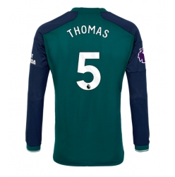 Strój piłkarski Arsenal Thomas Partey #5 Koszulka Trzeciej 2023-24 Długi Rękaw