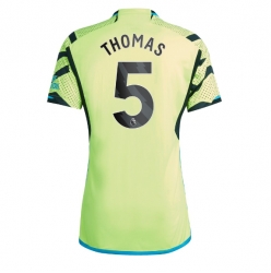 Strój piłkarski Arsenal Thomas Partey #5 Koszulka Wyjazdowej 2023-24 Krótki Rękaw