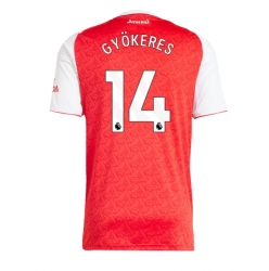 Strój piłkarski Arsenal Viktor Gyokeres #14 Koszulka Podstawowej 2025-26 Krótki Rękaw