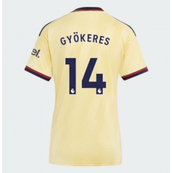 Strój piłkarski Arsenal Viktor Gyokeres #14 Koszulka Trzeciej damskie 2026-27 Krótki Rękaw