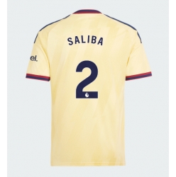 Strój piłkarski Arsenal William Saliba #2 Koszulka Trzeciej 2026-27 Krótki Rękaw