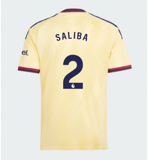 Strój piłkarski Arsenal William Saliba #2 Koszulka Trzeciej 2026-27 Krótki Rękaw Strój piłkarski Arsenal William Saliba #2 Koszulka Trzeciej 2026-27 Krótki Rękaw