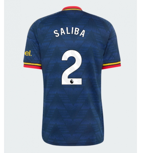 Strój piłkarski Arsenal William Saliba #2 Koszulka Wyjazdowej 2026-27 Krótki Rękaw Strój piłkarski Arsenal William Saliba #2 Koszulka Wyjazdowej 2026-27 Krótki Rękaw